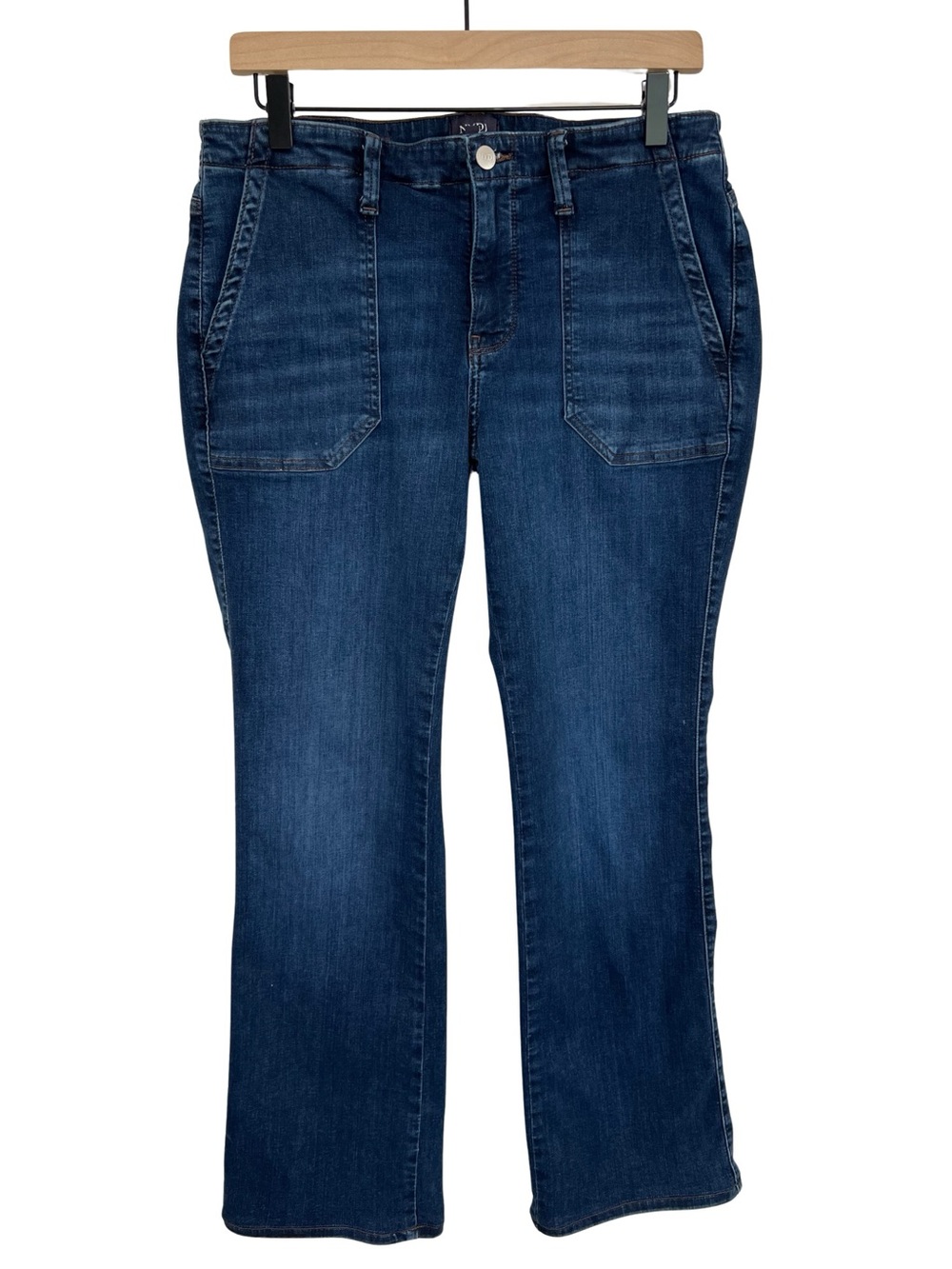 NYDJ Jeans Womens Size 8 Barbara Bootcut Lift Tuck Stretch Denim